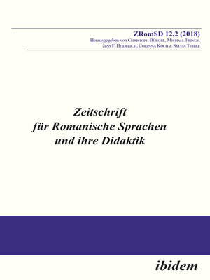 cover image of Zeitschrift für Romanische Sprachen und ihre Didaktik